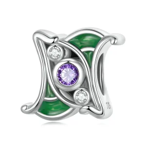 (imagine pentru) Pandora Stil Artă Farmec Spacer Zirconiu Mov - SCC2294