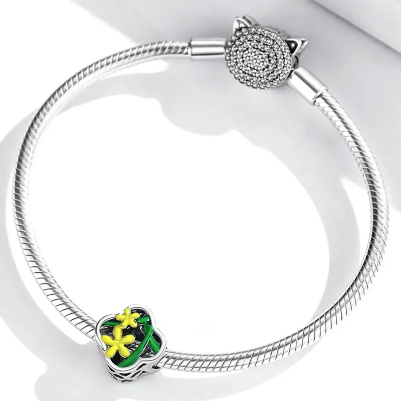 (imagine pentru) Pandora Stil Breloc Delicat Narcise - SCC2021 - Vizualizare 3