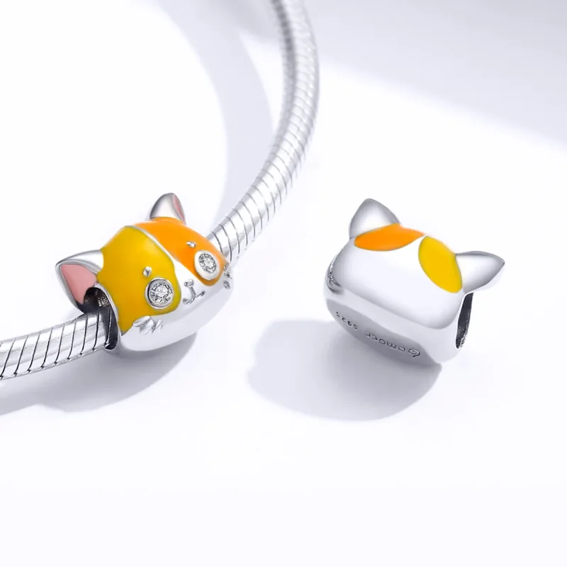 (imagine pentru) Pandora Stil Breloc Garfield - BSC189 - Vizualizare 4