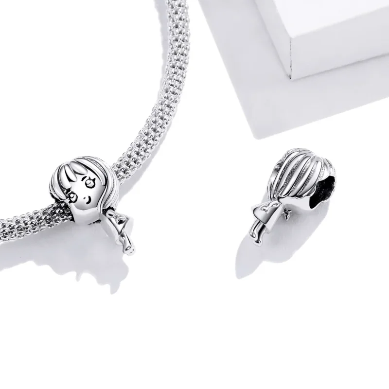 (imagine pentru) Pandora Stil Bătăi de Inimă Pandantiv pentru Fete - BSC399 - Vizualizare 4