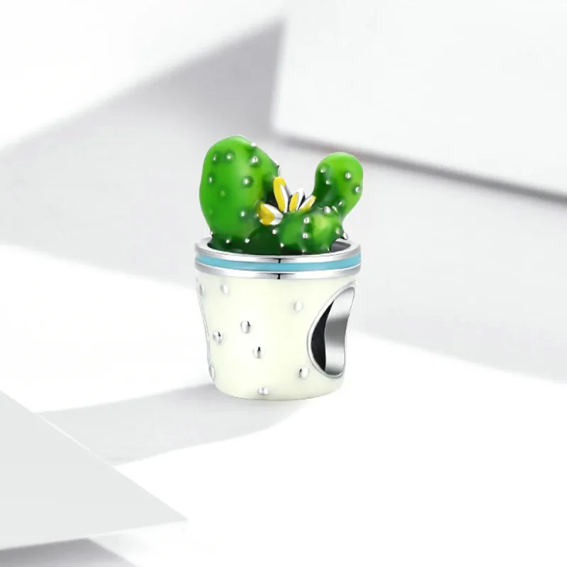 (imagine pentru) Pandora Stil Cactus Pot Amulet - SCC2019 - Vizualizare 2