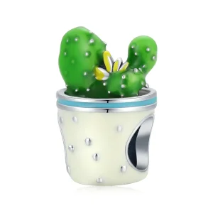 (imagine pentru) Pandora Stil Cactus Pot Amulet - SCC2019