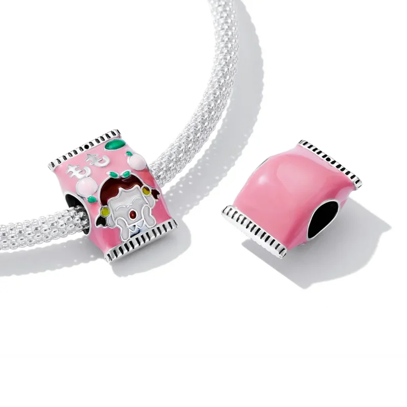 (imagine pentru) Pandora Stil Caramelă de Piersică Charm - SCC2198 - Vizualizare 4