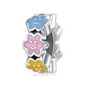 (imagine pentru) Pandora Stil Charm zâmbitor în formă de nor colorat - SCC2188
