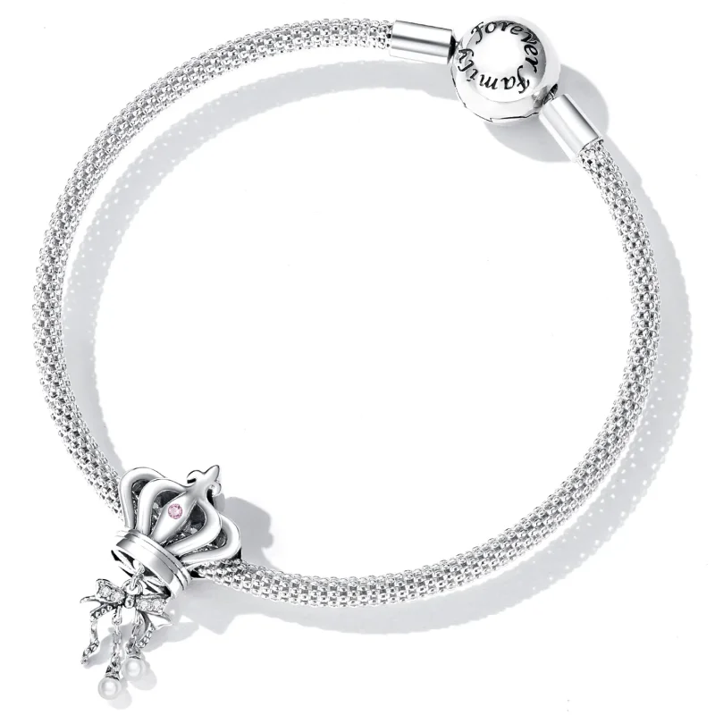 (imagine pentru) Pandora Stil Coronă Arc Charm - SCC2259 - Vizualizare 6