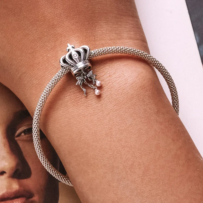 (imagine pentru) Pandora Stil Coronă Arc Charm - SCC2259 - Vizualizare 7