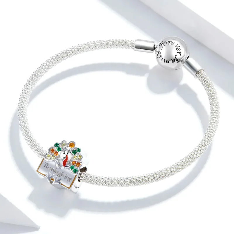 (imagine pentru) Pandora Stil Curcubeu Curcubeu Thanksgiving - BSC339 - Vizualizare 3
