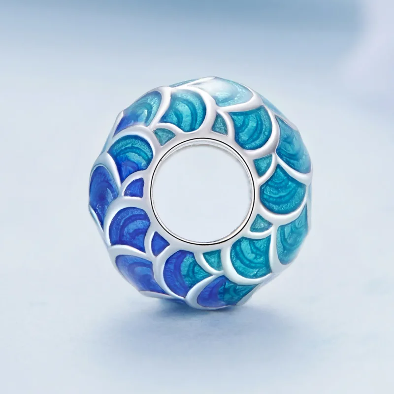 (imagine pentru) Pandora Stil Dragon Scales Charm - BSC683 - Vizualizare 3