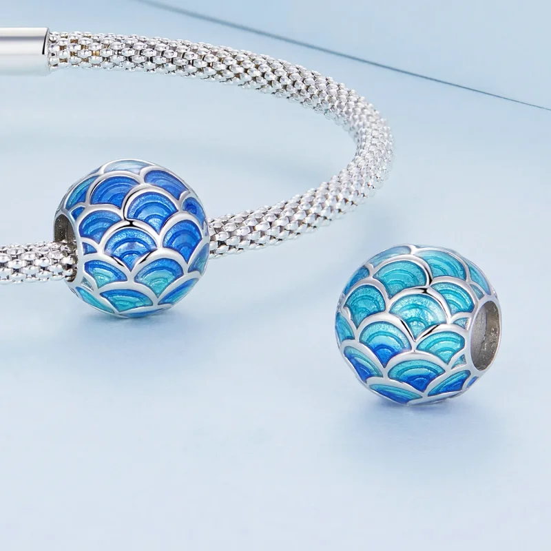 (imagine pentru) Pandora Stil Dragon Scales Charm - BSC683 - Vizualizare 4