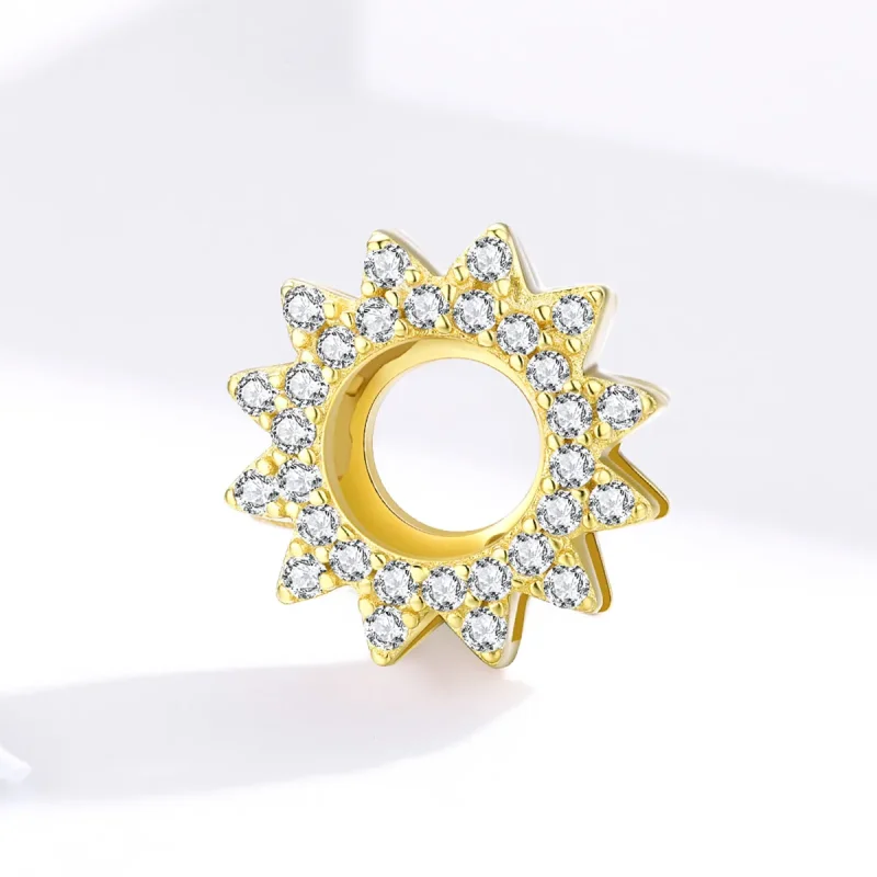 (imagine pentru) Pandora Stil Floare de Soare Clip - SCX107 - Vizualizare 3