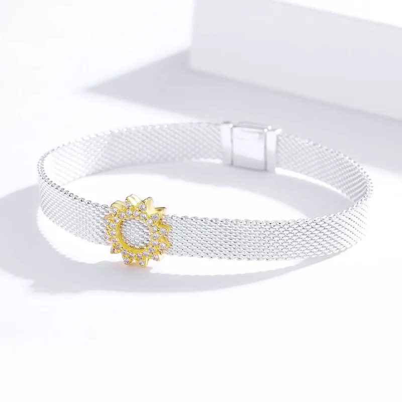 (imagine pentru) Pandora Stil Floare de Soare Clip - SCX107 - Vizualizare 4