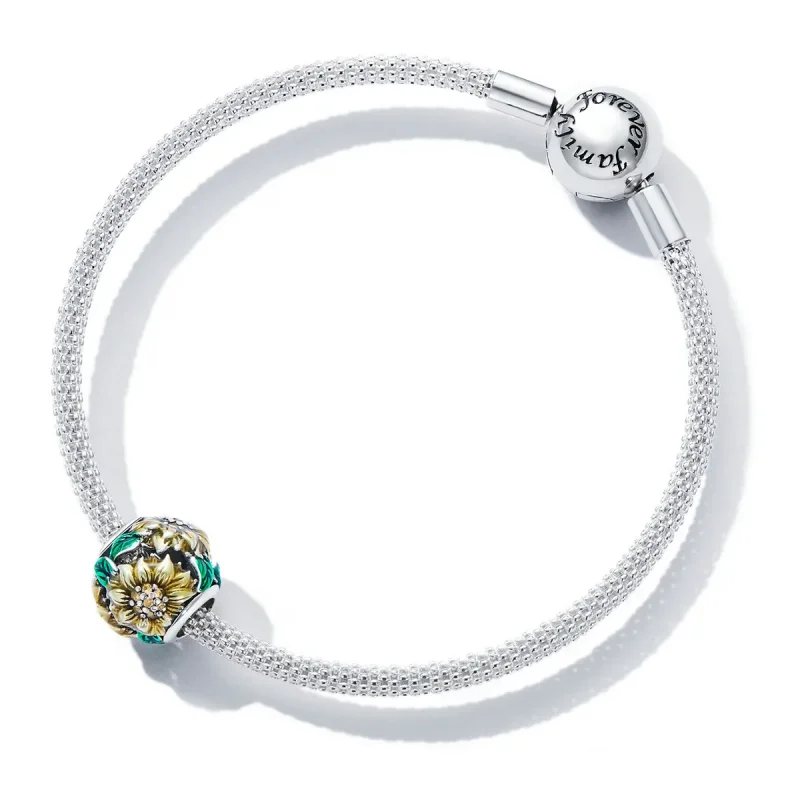 (imagine pentru) Pandora Stil Floare de Soare Pandantiv - SCC2209 - Vizualizare 5