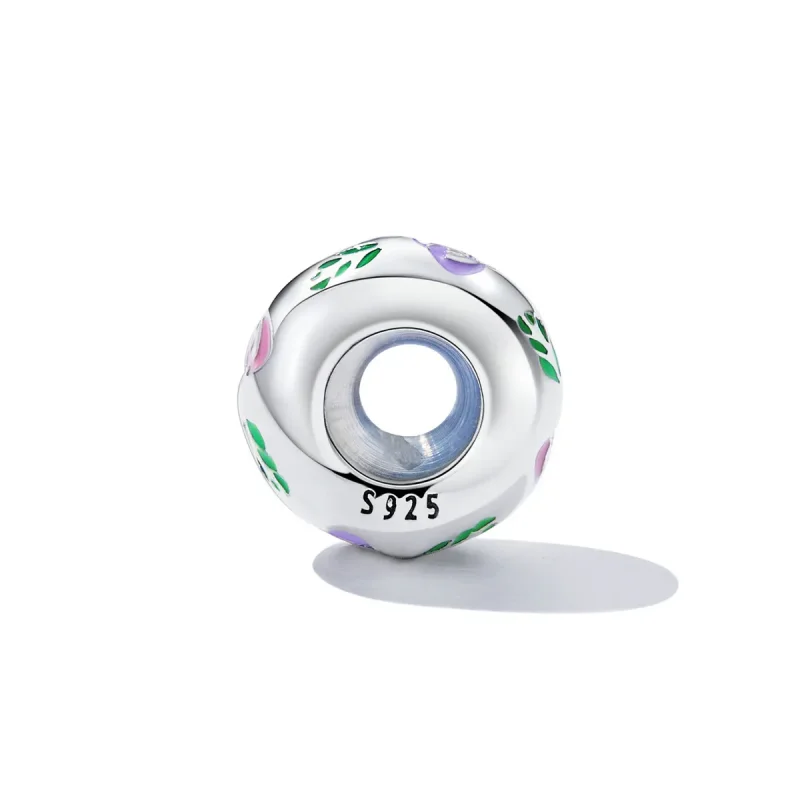 (imagine pentru) Pandora Stil Floare Doodle Pandantiv - BSC596 - Vizualizare 3