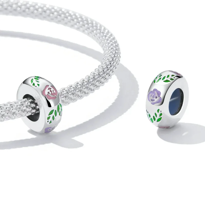 (imagine pentru) Pandora Stil Floare Doodle Pandantiv - BSC596 - Vizualizare 4