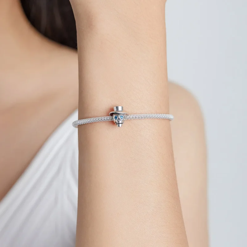 (imagine pentru) Pandora Stil Gentleman Cioară Charm - BSC525 - Vizualizare 5