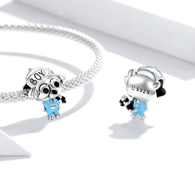 (imagine pentru) Pandora Stil Hip Hop Pandă Charms - SCC1629 - Vizualizare 4