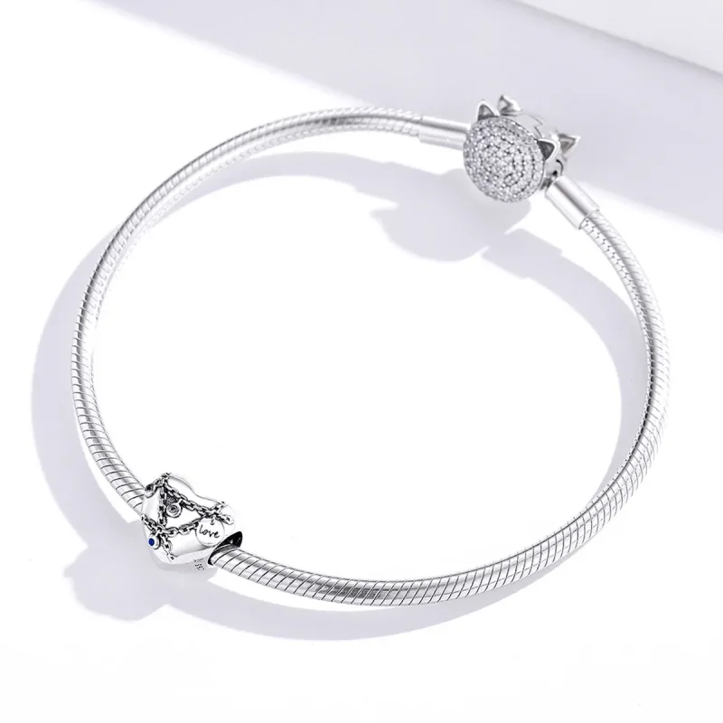 (imagine pentru) Pandora Stil Inimă Cuișoare Charm - SCC1538 - Vizualizare 3