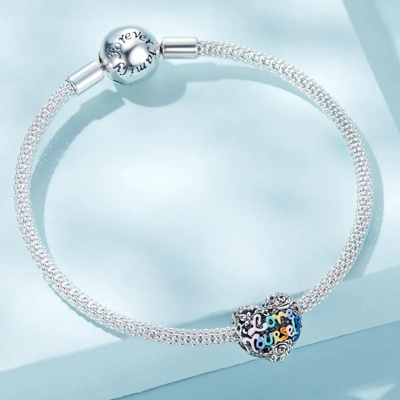 (imagine pentru) Pandora Stil Inimă Model Pandantiv - SCC2354 - Vizualizare 4