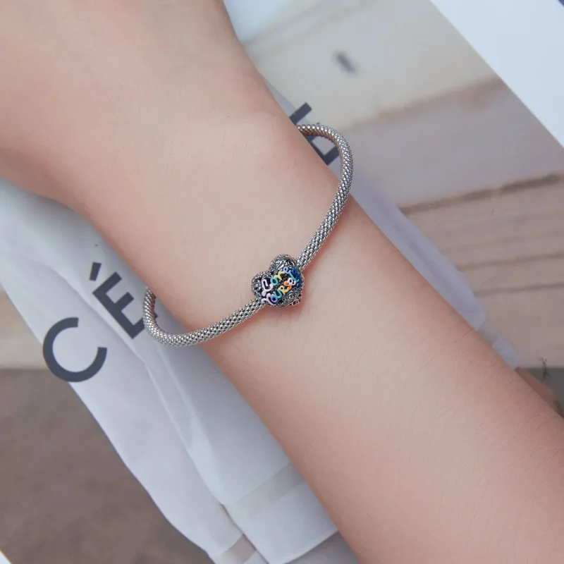 (imagine pentru) Pandora Stil Inimă Model Pandantiv - SCC2354 - Vizualizare 5