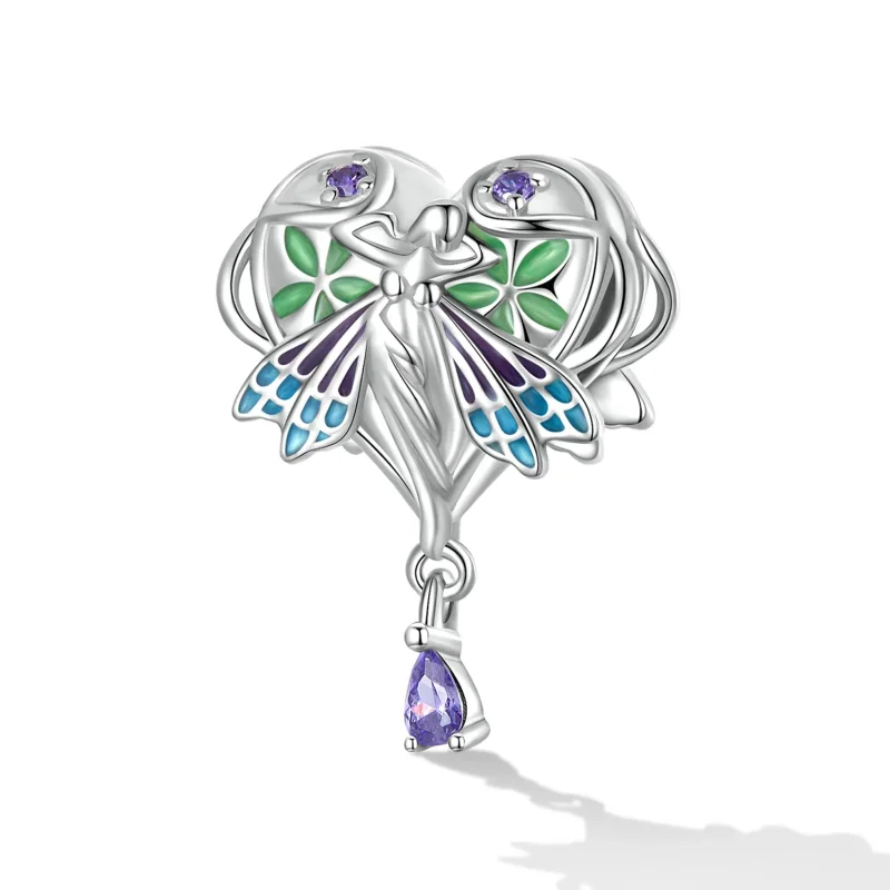 (imagine pentru) Pandora Stil Iubire Înger Charm - SCC2296 - Vizualizare 2
