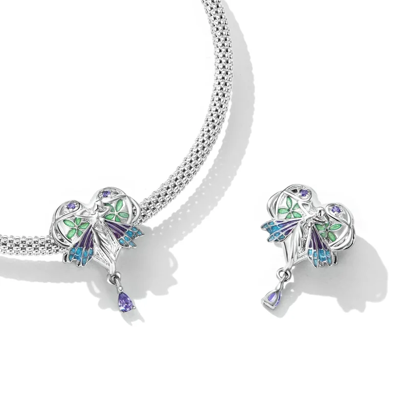 (imagine pentru) Pandora Stil Iubire Înger Charm - SCC2296 - Vizualizare 4