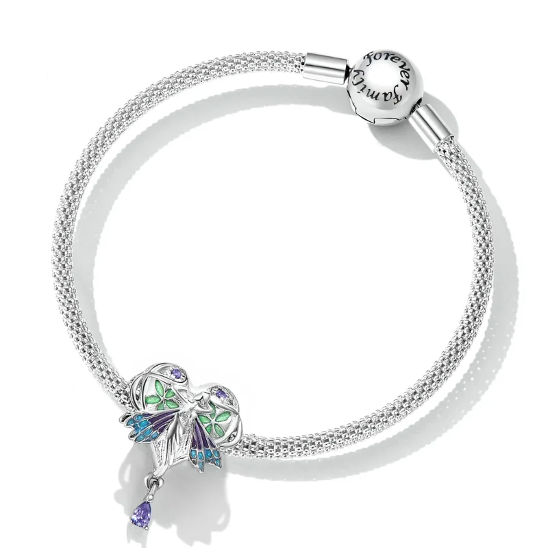 (imagine pentru) Pandora Stil Iubire Înger Charm - SCC2296 - Vizualizare 5