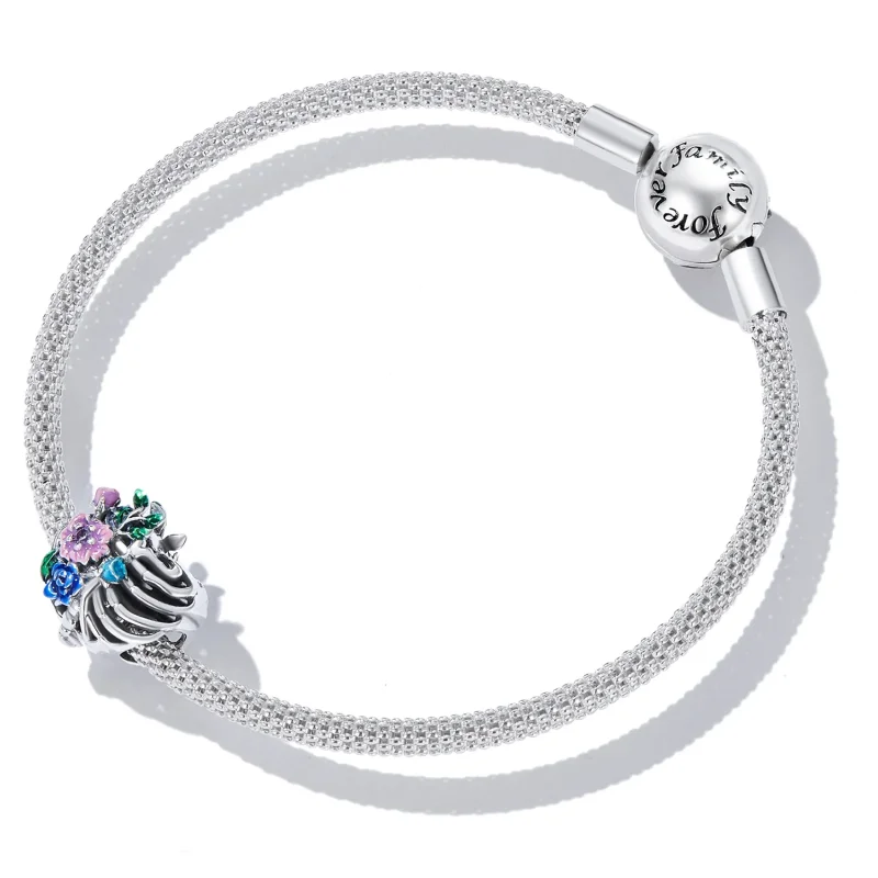 (imagine pentru) Pandora Stil Iubire Rib Flori Talisman - SCC2239 - Vizualizare 5