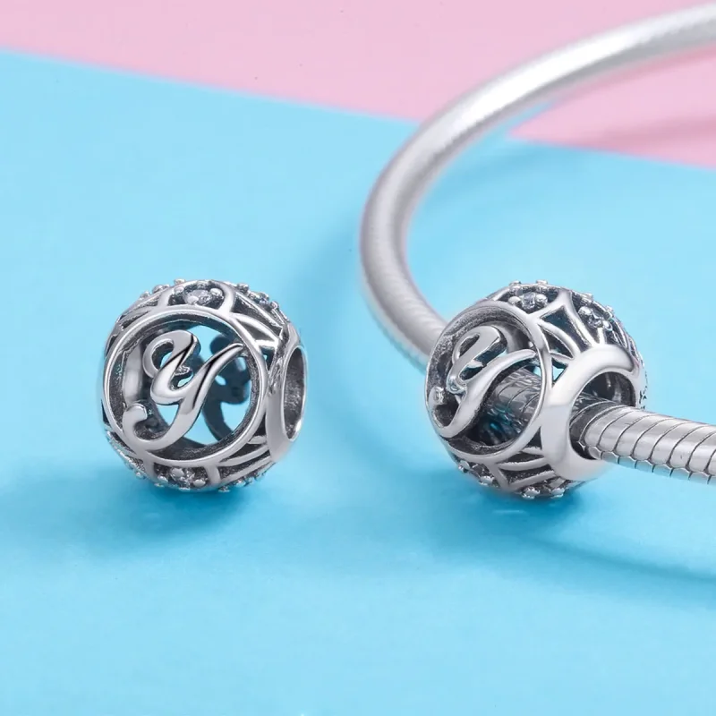 (imagine pentru) Pandora Stil Letter-Y Charm - SCC738-Y - Vizualizare 3
