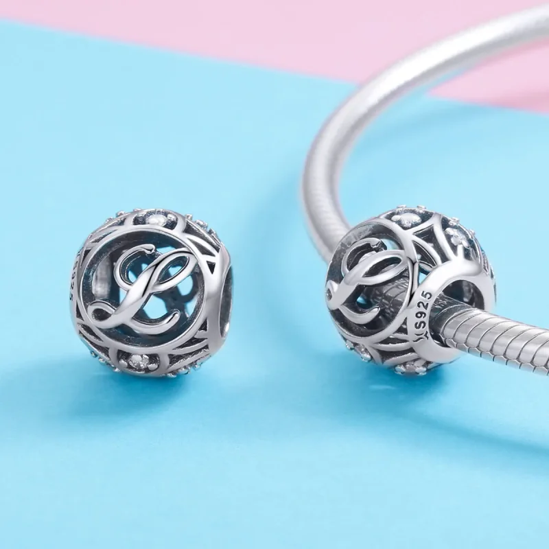 (imagine pentru) Pandora Stil Litera-L Cârlig - SCC738-L - Vizualizare 3