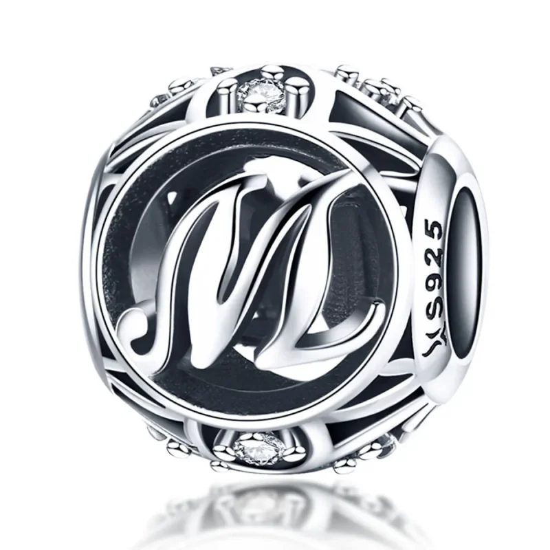 (imagine pentru) Pandora Stil Litere-M Pandantiv - SCC738-M
