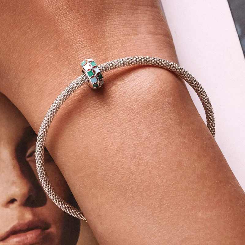 (imagine pentru) Pandora Stil Lotus Separator Charm - SCC2258 - Vizualizare 6
