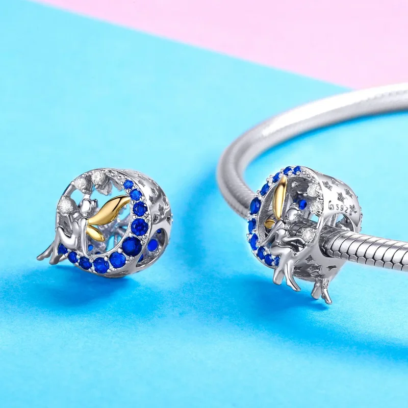 (imagine pentru) Pandora Stil Lună Elf Charm - BSC070 - Vizualizare 4