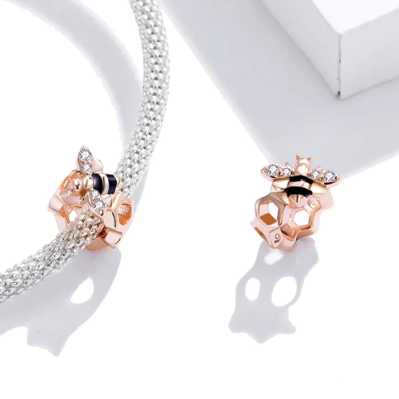 (imagine pentru) Pandora Stil Mică Pandă Charm - BSC371 - Vizualizare 4