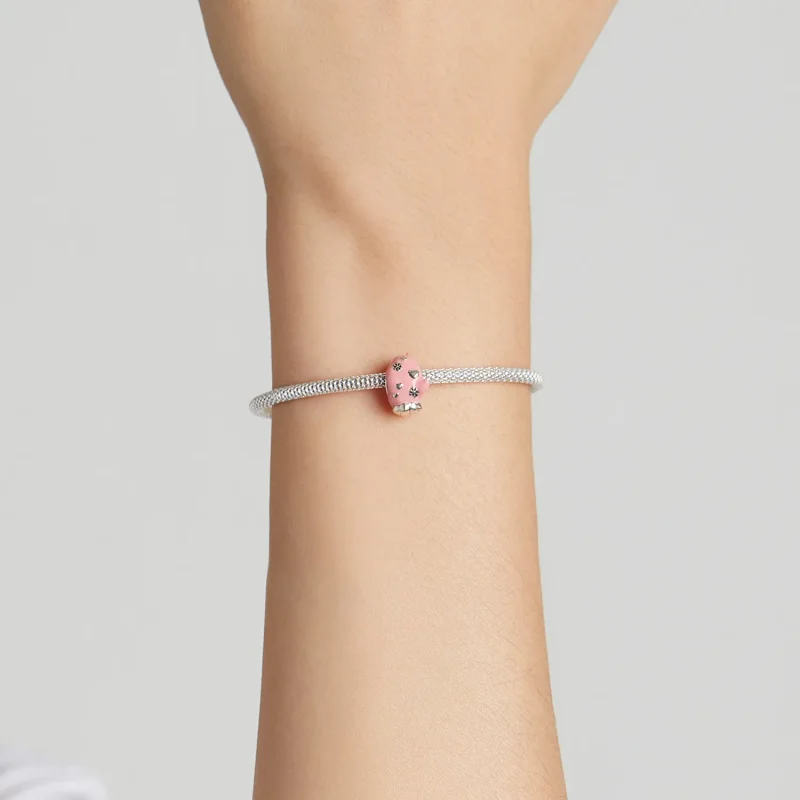 (imagine pentru) Pandora Stil Mănuși Roz Charms - SCC2001 - Vizualizare 5