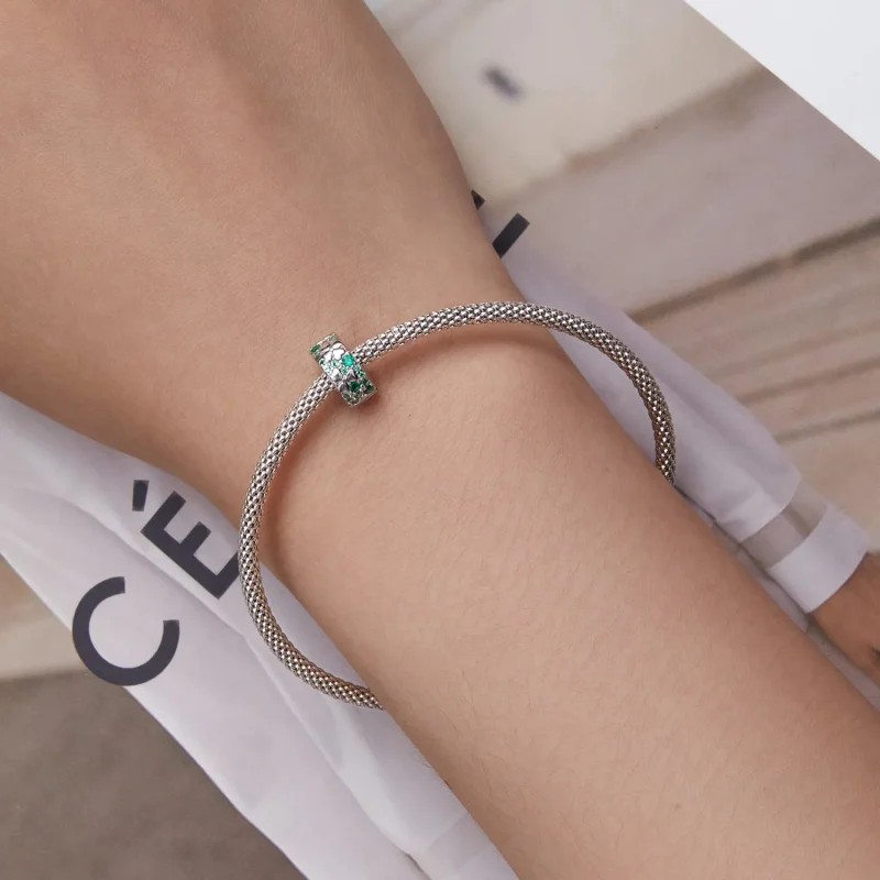 (imagine pentru) Pandora Stil Patru Frunze Clover Clip - BSC678 - Vizualizare 6