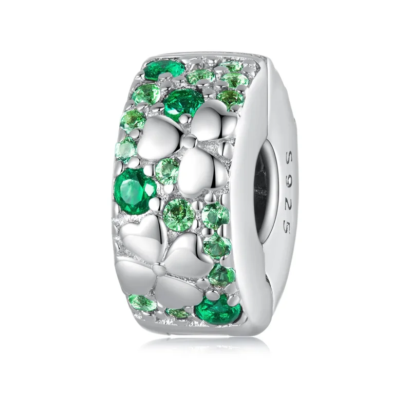 (imagine pentru) Pandora Stil Patru Frunze Clover Clip - BSC678