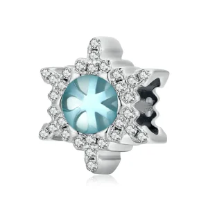 (imagine pentru) Pandora Stil Pietre Lunare Charm Floare de Zăpadă - BSC512