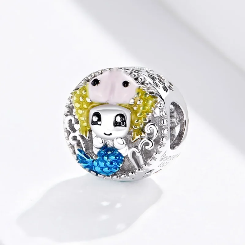 (imagine pentru) Pandora Stil Pisces Charm - BSC088 - Vizualizare 2