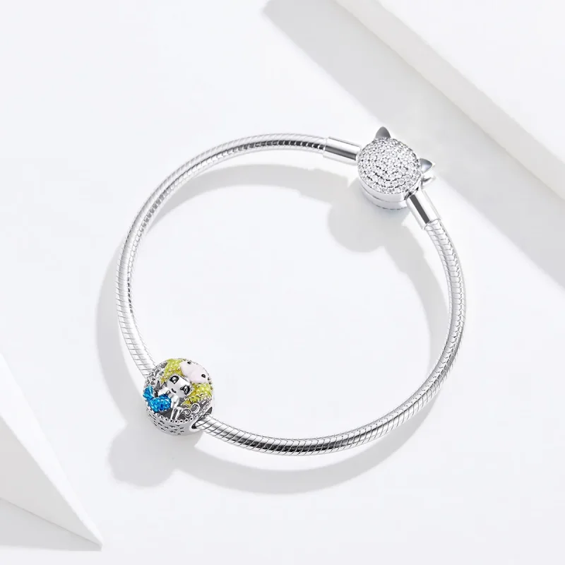 (imagine pentru) Pandora Stil Pisces Charm - BSC088 - Vizualizare 3