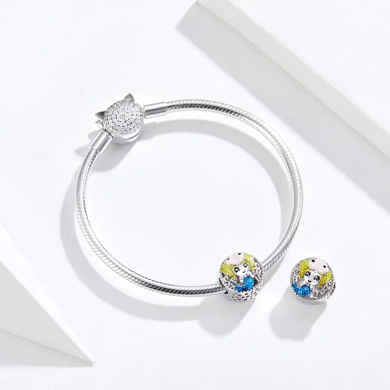 (imagine pentru) Pandora Stil Pisces Charm - BSC088 - Vizualizare 4