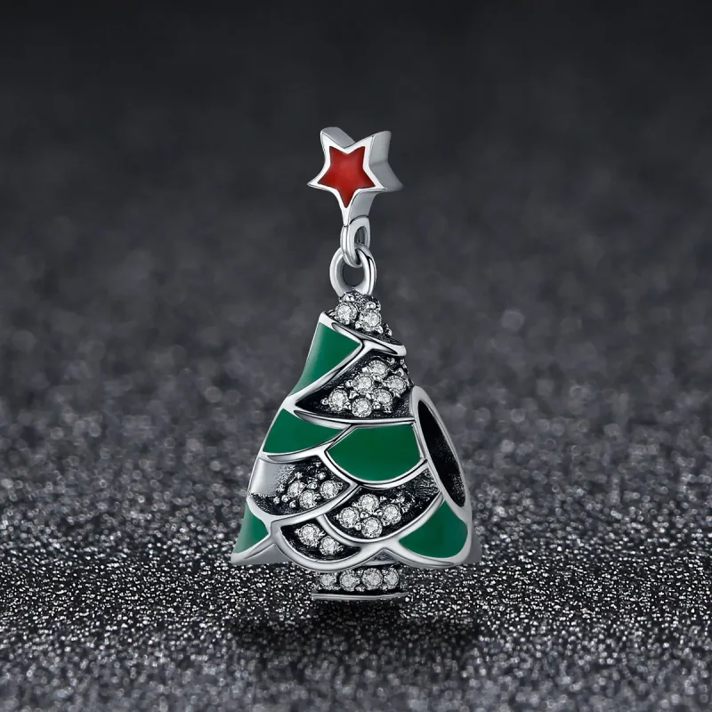 (imagine pentru) Pandora Stil Pom de Crăciun Charm - SCC307 - Vizualizare 2