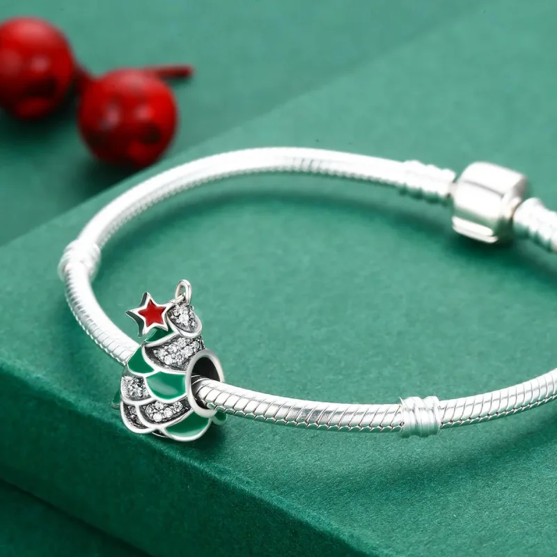 (imagine pentru) Pandora Stil Pom de Crăciun Charm - SCC307 - Vizualizare 5