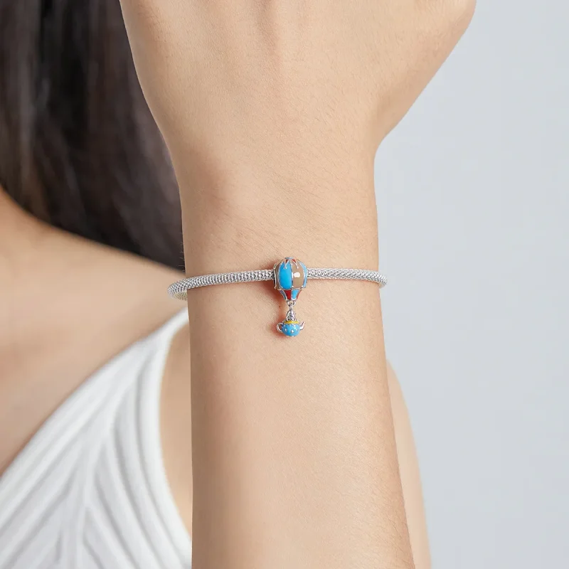 (imagine pentru) Pandora Stil Retro Balon cu Aer Cald Charm - BSC544 - Vizualizare 5