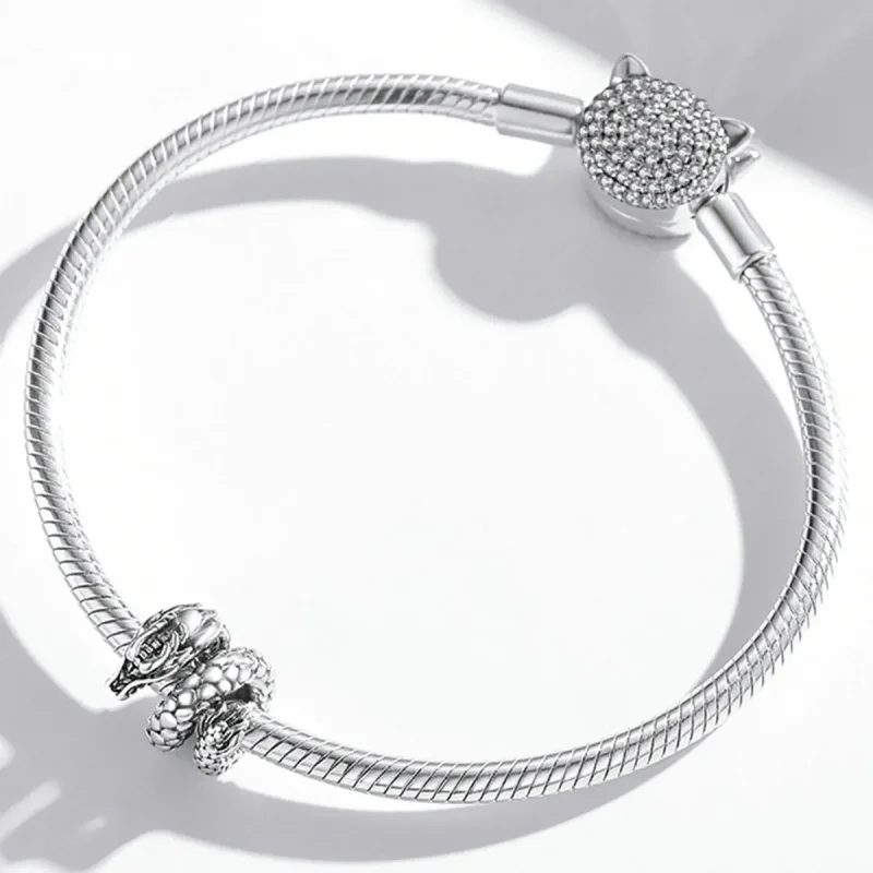 (imagine pentru) Pandora Stil Retro Breloc Panlong - BSC546 - Vizualizare 3