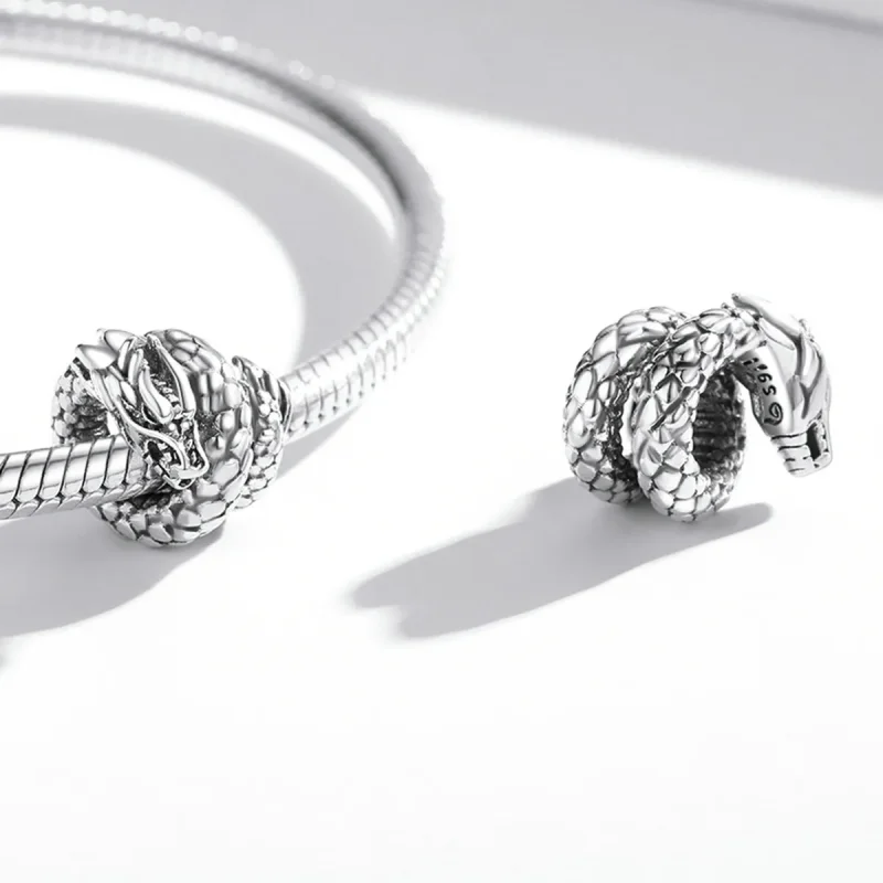 (imagine pentru) Pandora Stil Retro Breloc Panlong - BSC546 - Vizualizare 4