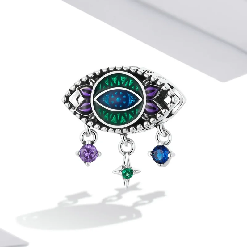 (imagine pentru) Pandora Stil Retro Talisman Ochiul Diavolului - SCC2162 - Vizualizare 2