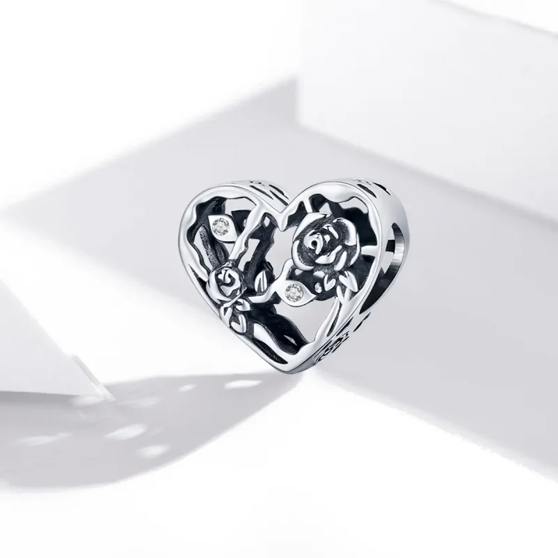 (imagine pentru) Pandora Stil Roz Charm iubire - BSC475 - Vizualizare 2