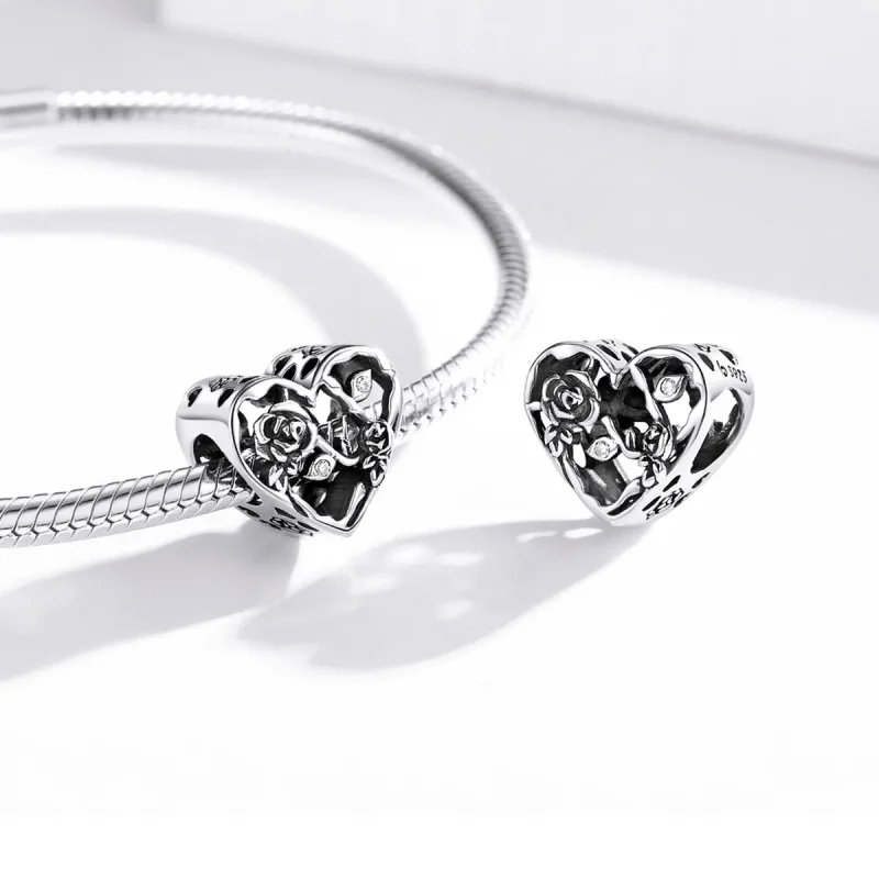 (imagine pentru) Pandora Stil Roz Charm iubire - BSC475 - Vizualizare 4