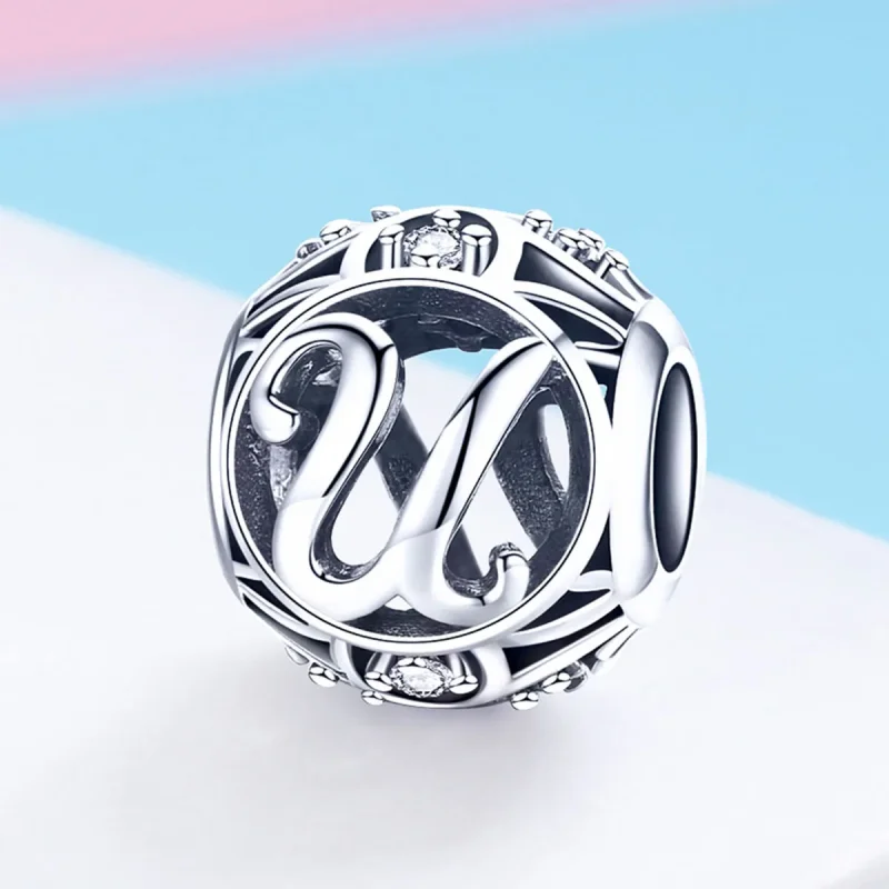 (imagine pentru) Pandora Stil Scrisoare-U Pandantiv - SCC738-U - Vizualizare 2
