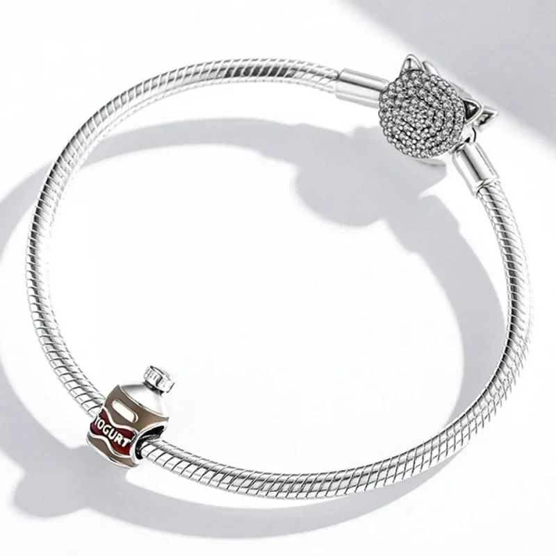 (imagine pentru) Pandora Stil Sticla de Iaurt Charm - SCC1967 - Vizualizare 3